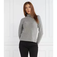 Swetry damskie - Marella SPORT Wełniany golf BREST | Regular Fit | z dodatkiem kaszmiru - miniaturka - grafika 1