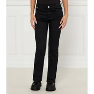 Spodnie sportowe damskie - CALVIN KLEIN JEANS Jeansy flare fit - miniaturka - grafika 1
