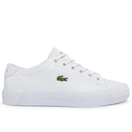 Trampki damskie - Buty Lacoste Vulcanized 741CFA0020-21G - białe - miniaturka - grafika 1