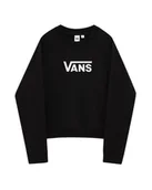 Bluzy damskie - Bluza Damska WM Flying V FT Boxy Czarna VANS VN0A47THBLK1 L - miniaturka - grafika 1