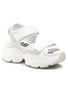 Buffalo Sandały Binary O BN10620301 Biały - Sandały damskie - miniaturka - grafika 1