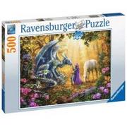 Puzzle - Ravensburger Puzzle 500el Smoki 165803 - miniaturka - grafika 1
