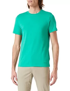 Koszulki męskie - Geox Męski T-shirt, Jelly Bean, L, Jelly Bean, L - grafika 1