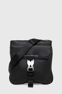 Torby męskie - Armani Exchange saszetka kolor czarny 952698 4F864 - miniaturka - grafika 1