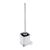 Akcesoria do wc - Nimco Maya - Szczotka toaletowa z uchwytem, biała ceramika/chrom MA 29094KN-26 - miniaturka - grafika 1