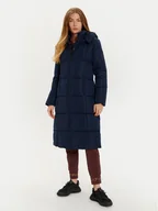 Kurtki damskie - EA7 Emporio Armani Kurtka zimowa 6DTL01 TN8AZ 1562 Granatowy Regular Fit - miniaturka - grafika 1