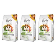 Karma dla gryzoni - Karma dla gryzoni BRIT Rabbit Adult Complete 3 x 3 kg - miniaturka - grafika 1