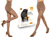 Rajstopy - Gatta Rajstopy Bye Cellulite, 20 Den, Golden, 4-L - miniaturka - grafika 1