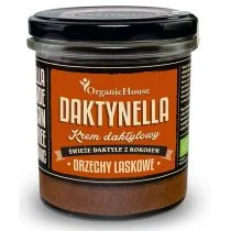 Organic House Krem Daktylowy Daktynella Orzechy Laskowe 280g - Organic House - Orzechy i nasiona - miniaturka - grafika 2