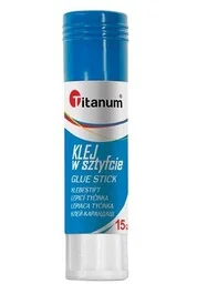 Klej w sztyfcie 15g Titanum TI407545-09041 - Kleje biurowe - miniaturka - grafika 1