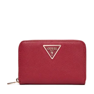 Duży Portfel Damski Guess Laurel II Slg SWZG74 59140 Czerwony - Portfele - miniaturka - grafika 1