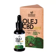 Suplementy naturalne - Olej CBD 2000 mg Premium Full spectrum 30 ml Kombinat Konopny - miniaturka - grafika 1