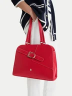 Torebki damskie - Beverly Hills Polo Club Torebka CEO-BHPC-C-006-09 Czerwony - miniaturka - grafika 1