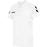 Tenis ziemny - Koszulka tenisowa polo damska Hummel Go Cotton Polo Woman - miniaturka - grafika 1