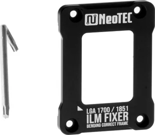 NeoTec ILM Fixer ramka kontaktowa Black LGA 1700 / 1851 Bending Correct Frame - Akcesoria do komputerów stacjonarnych - miniaturka - grafika 1