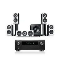 Kino domowe - Teufel DEFINION 3S Surround + Denon AVC-X4800H "5.1-Set" - miniaturka - grafika 1