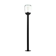 Lampy ogrodowe - Eglo Lampa zewnętrzna DONATORI aluminium tworzywo sztuczne szkło czarny 98703 - miniaturka - grafika 1