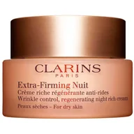 Kremy do twarzy - Clarins Extra-Firming Nuit For Dry Skin (50ml) - miniaturka - grafika 1