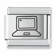 Charmsy - Murrano ITALIAN CHARMS Symbole Hobby Komputer IH-193 - miniaturka - grafika 1