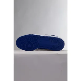 Buty adidas Forum Mid M (kolor Biały. Niebieski, rozmiar 43 1/3) - Buty sportowe męskie - miniaturka - grafika 4