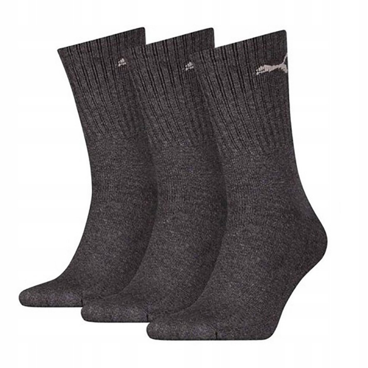 Puma Skarpety Sport Crew 3-Pack 88035504 R 43-46