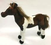 Maskotki i pluszaki - Koń hucuł 35cm Dubi - miniaturka - grafika 1