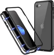 Etui i futerały do telefonów - TelForceOne Nakładka Magnetic Full Glass do iPhone 7 / iPhone 8 czarna GSM041070 - miniaturka - grafika 1