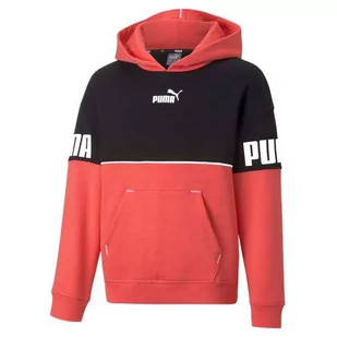 Bluza dziecięca Puma Power Colorblock [670205 35]-152 - Bluzy dla dziewczynek - miniaturka - grafika 1