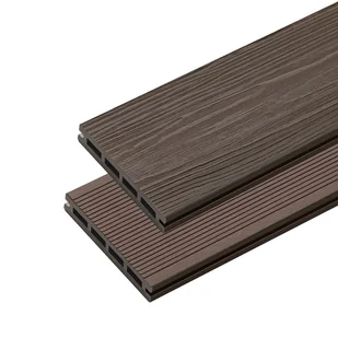 Deska Tarasowa Kompozytowa 3D Classic Brąz – dł. 4 m - Podesty i deski tarasowe - miniaturka - grafika 1