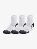 Skarpetki męskie - Skarpetki Under Armour Performance Tech 3pk Qtr-WHT M - miniaturka - grafika 1