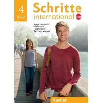 HUEBER Schritte International Neu 4. Zeszyt ćwiczeń - praca zbiorowa - Książki do nauki języka niemieckiego - miniaturka - grafika 1