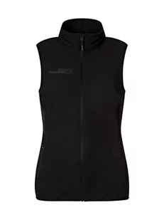 Rock Experience REWV00761 SOLSTICE 2.0 SOFTSHELL Damska kamizelka sportowa CAVIAR XL - Kamizelki damskie - miniaturka - grafika 1