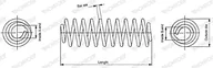 Sprężyny zawieszenia - Monroe Sprężyna zawieszenia SP1175 - miniaturka - grafika 1