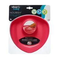 Śliniaki i fartuszki - Vital Baby Nourish Power Suction Plate Fizz - miniaturka - grafika 1