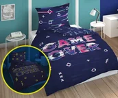 Pościel - Pościel Bawełniana 140X200 Over Fluo - miniaturka - grafika 1