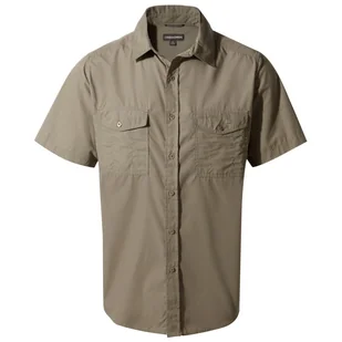 Koszula męska Craghoppers Kiwi Short Sleeved Shirt Rozmiar: XXL / Kolor: brązowy - Koszulki sportowe męskie - miniaturka - grafika 1
