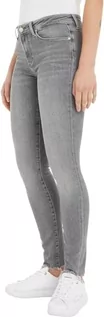 Spodnie damskie - Tommy Hilfiger Damskie spodnie jeansowe TH Flex Como Skinny RW A Ivy, 28W / 30L, Bluszcz, 28W / 30L - grafika 1