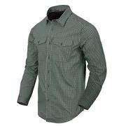 Koszule męskie - Helikon - Koszula Covert Concealed Carry - Savage Green Checkered - KO-CCC-CB-C1 - miniaturka - grafika 1