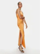 Sukienki - Patrizia Pepe Sukienka wieczorowa 2A2683/A644-R824 Pomarańczowy Regular Fit - miniaturka - grafika 1