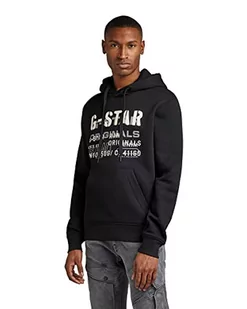 G-STAR RAW Męska bluza z kapturem Multi Layer Originals, Czarny (Dk Black D22232-a971-6484), L - Bluzy męskie - miniaturka - grafika 1