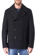 Płaszcze męskie - Płaszcz męski Tommy Hilfiger Short Peacoat krótki wełniany -XL - miniaturka - grafika 1