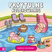 Kolorowanki, wyklejanki - Przytulne kolorowanie. Słodkie zwierzaki - miniaturka - grafika 1