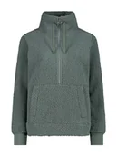Bluzy damskie - CMP Bluza polarowa w kolorze zielonym - miniaturka - grafika 1