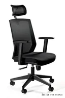 Fotele i krzesła biurowe - Unique Fotel ergonomiczny Esta FS02-1H - miniaturka - grafika 1
