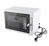 Pozostałe urządzenia kosmetyczne - Podgrzewacz ręczników 208A sterylizator UV typ C z drzwiczkami dezynfekcja salon kosmetyczny fryzjerski barberski masaż SPA - miniaturka - grafika 1