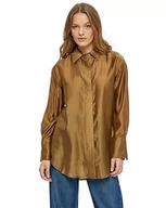 Koszule damskie - Minus Damska koszula Meredy, Ermine Brown, 34 - miniaturka - grafika 1