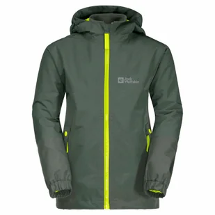 Chłopięca kurtka zimowa Jack Wolfskin ICELAND 3IN1 JACKET B thyme green - 92 - Moda i Uroda OUTLET - miniaturka - grafika 1
