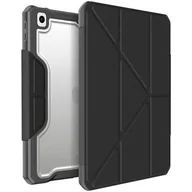 Etui do tabletów - Apple PanzerGlass Etui na tablet PanzerGlass Etui UNIQ Trexa iPad 10.2 2019/2020/2021 7. 8 i 9 generacji Antimicrobial czarny/black UNIQ450BLK - miniaturka - grafika 1