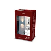 Lampy ogrodowe - Konstsmide Kinkiet zewnętrzny Temi, biały, szerokość 11 cm, aluminium, góra/dół - miniaturka - grafika 1