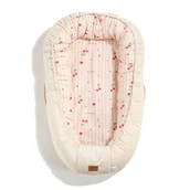 Kokony niemowlęce - La Millou - Kokon Best Nest Velvet MOM CHERI - miniaturka - grafika 1